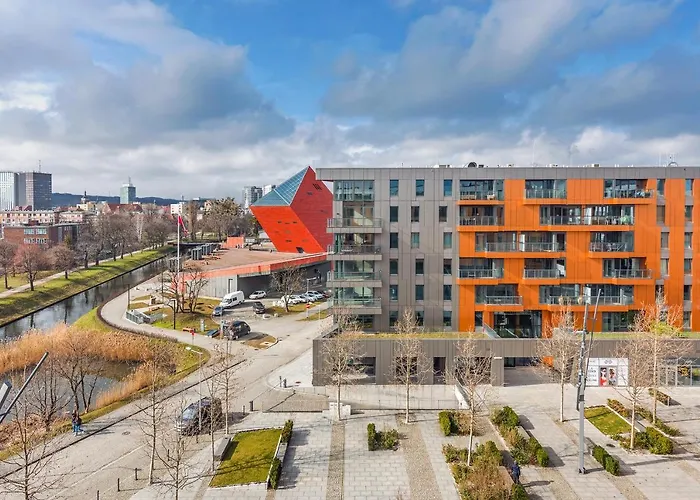 Lägenhet The Darling Riverside By Baltica Gdańsk
